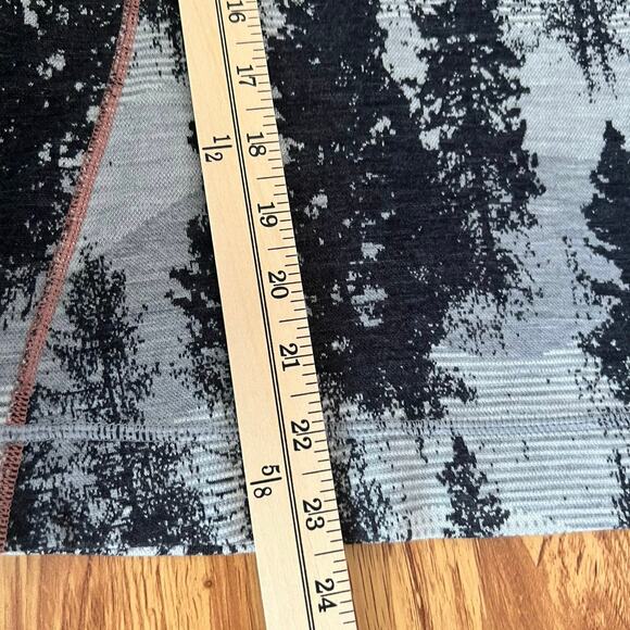 Smartwool Merino Wool 250 1/4 Zip Forest Pattern Base Layer Women Size XS - Picture 10 of 11